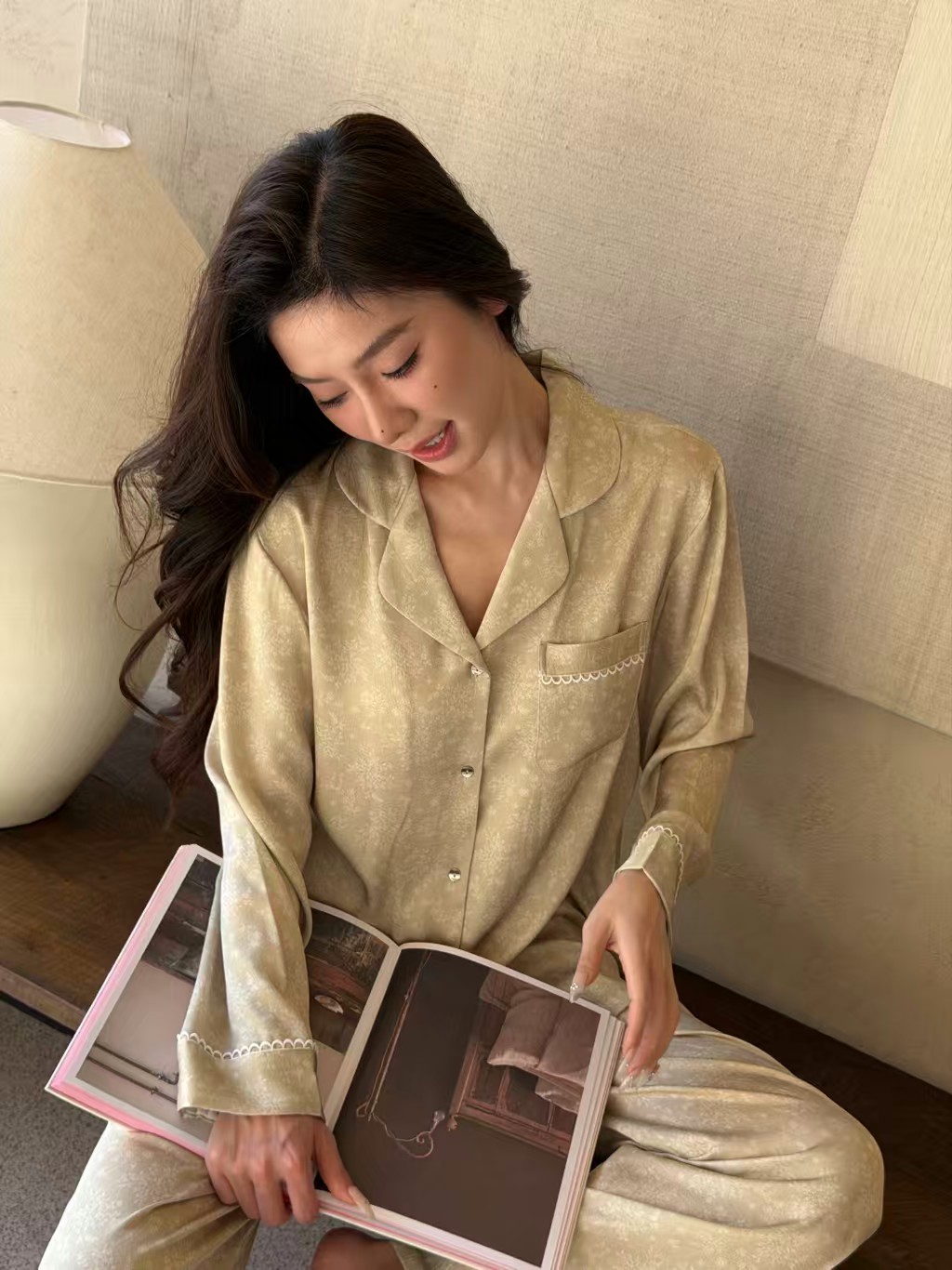 女式纯棉睡衣套装 image 4