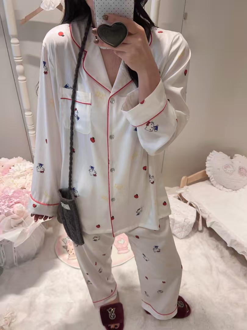 女式纯棉睡衣套装 image 5