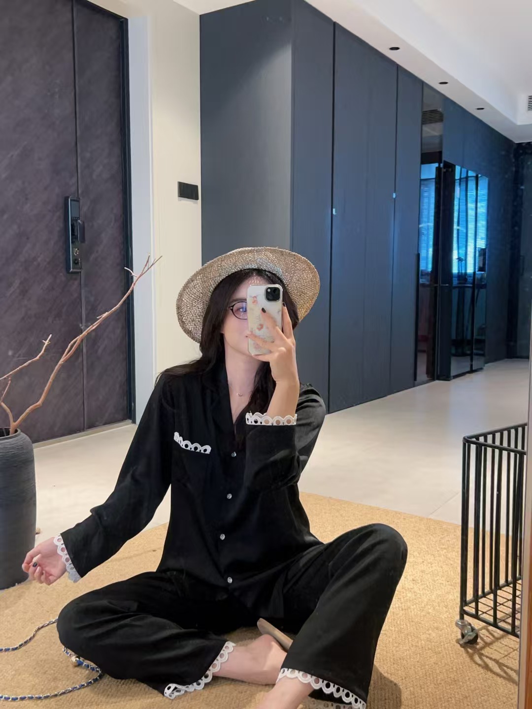 女式纯棉睡衣套装 image 3